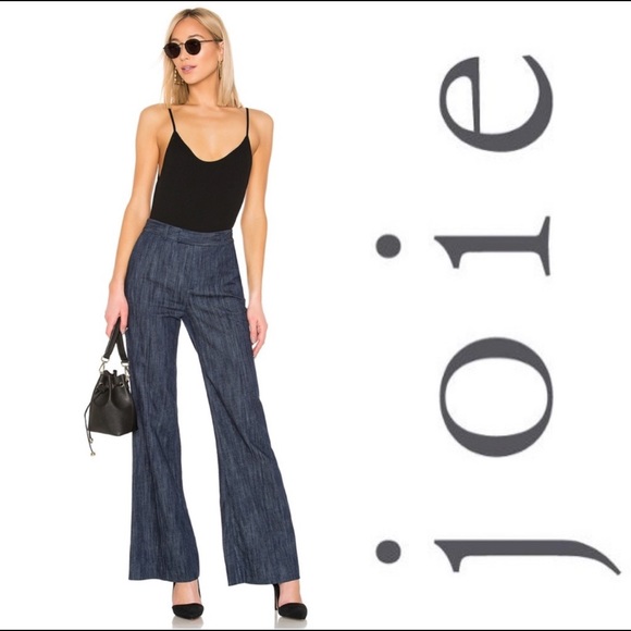 Joie Denim - Joie Sylvana Denim Wide Leg Pants